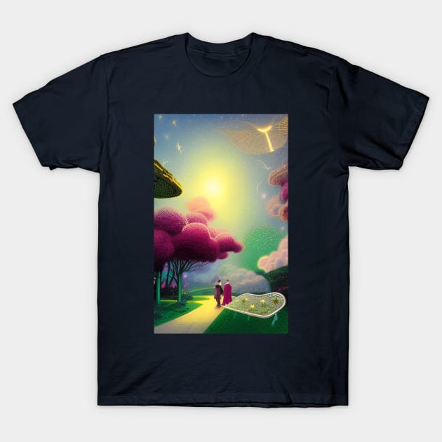 Spring In Dreamland T-Shirt by PurplePeacock